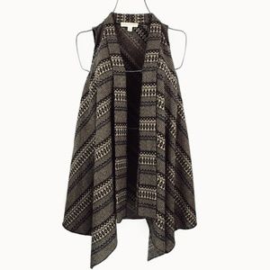 Urban Outfitters Tribal Cardigan Vest Drape XS